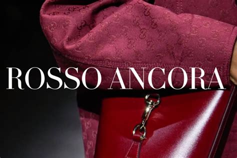 marsupio gucci tmorrow rosso|Gucci Rosso Ancora .